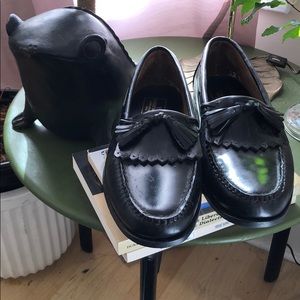 Stuart McCuire Black Tassel Loafers